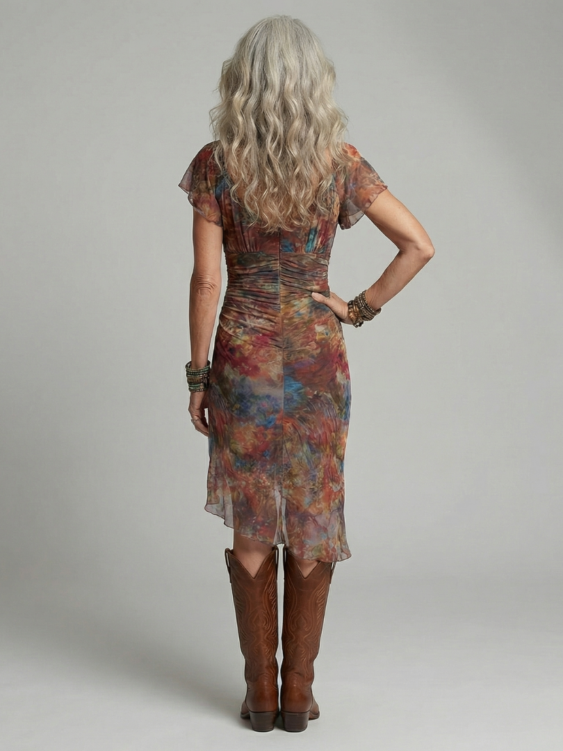 Aeris | Vintage Midi Dress