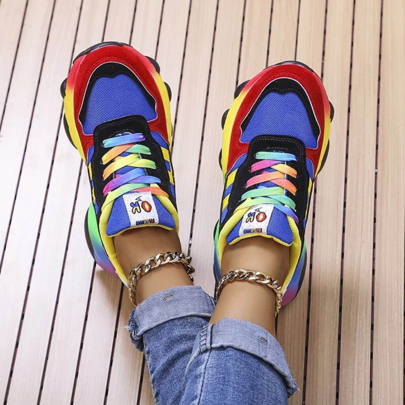 LumiSneak | Vibrant Orthopedic Sneakers