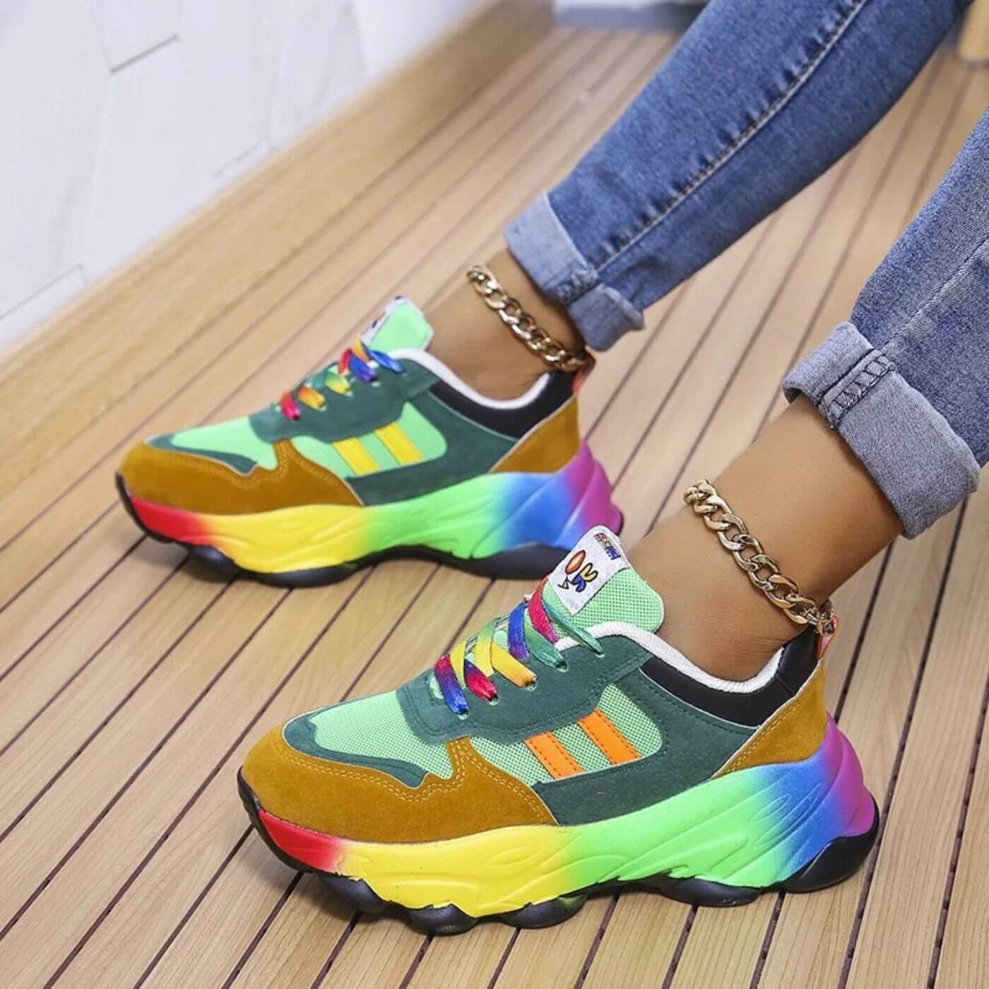LumiSneak | Vibrant Orthopedic Sneakers