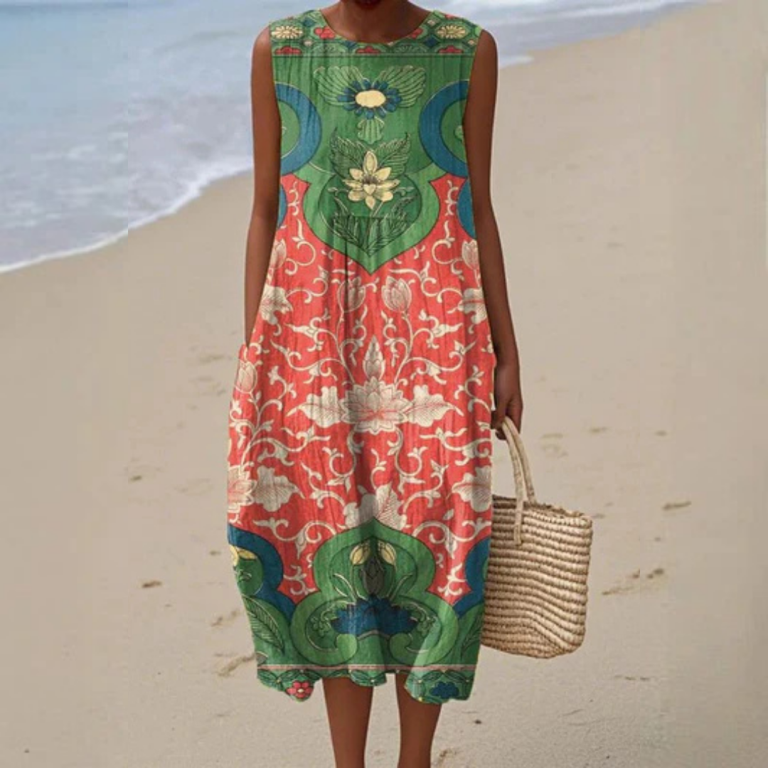 Vera | Bohemian Midi Dress