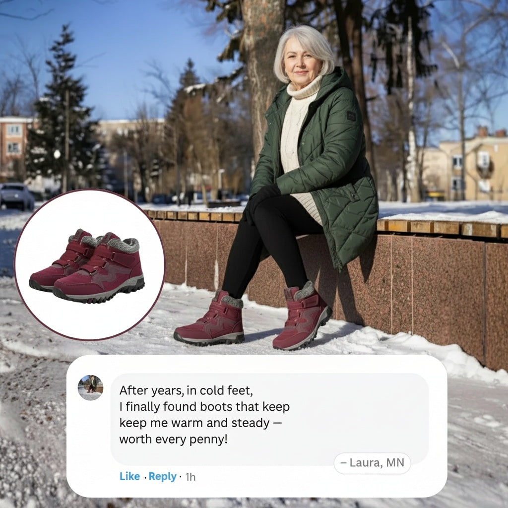 Anne | Comfort Orthopedic & Waterproof Boots