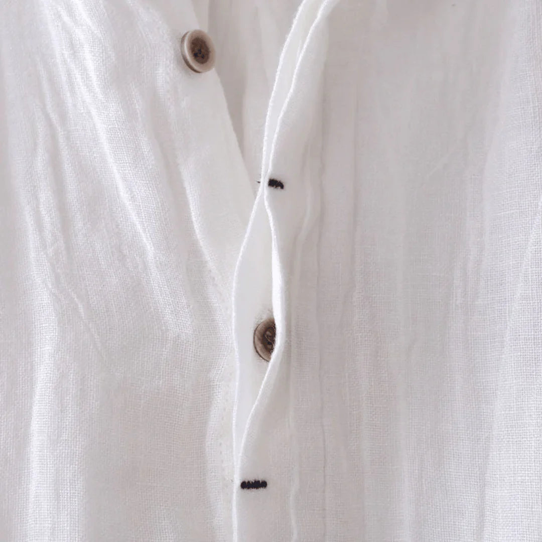 Scott | Elegant Short Sleeve Button-Up Shirt
