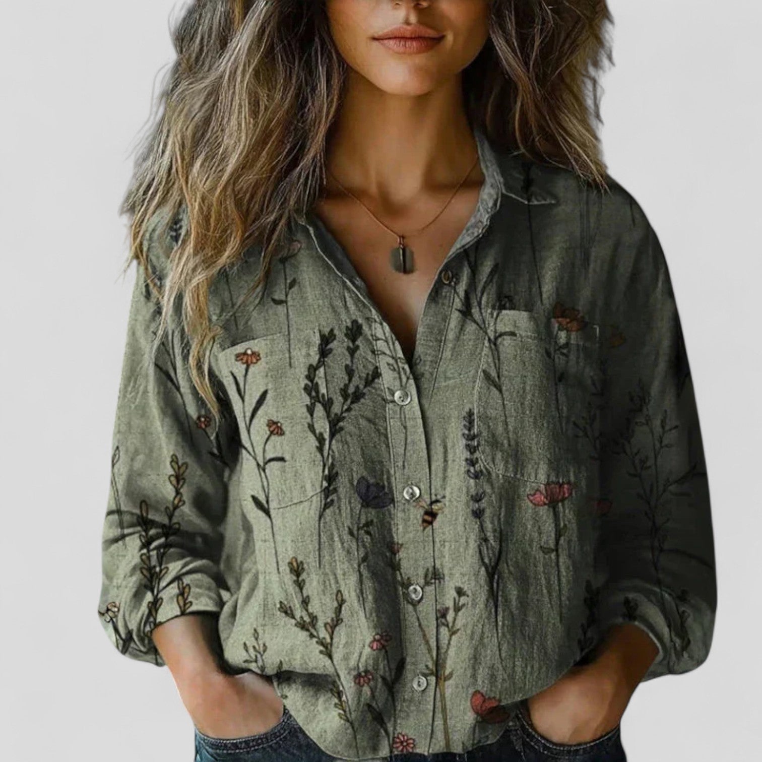 Lorenhilde | Comfortable Blouse Shirt