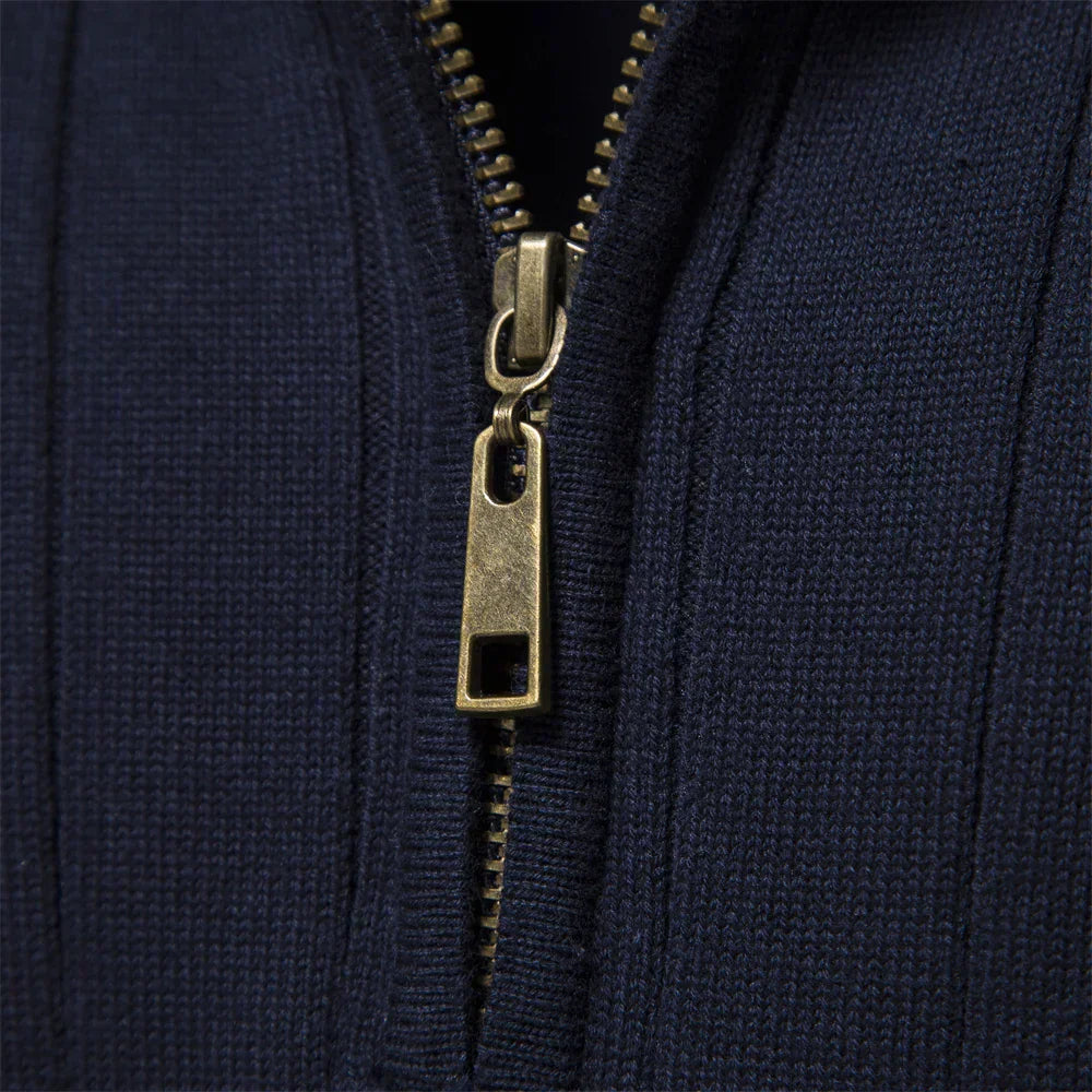 Kevin | Zip Sweater